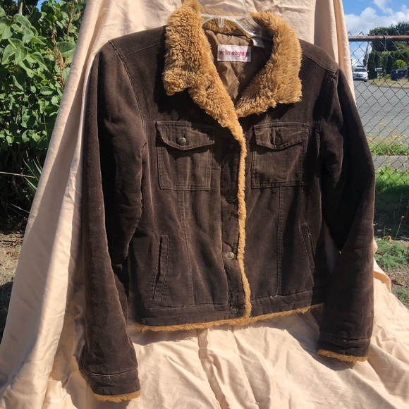 Limelight Jackets & Blazers - Brown Corduroy Jacket 🧥